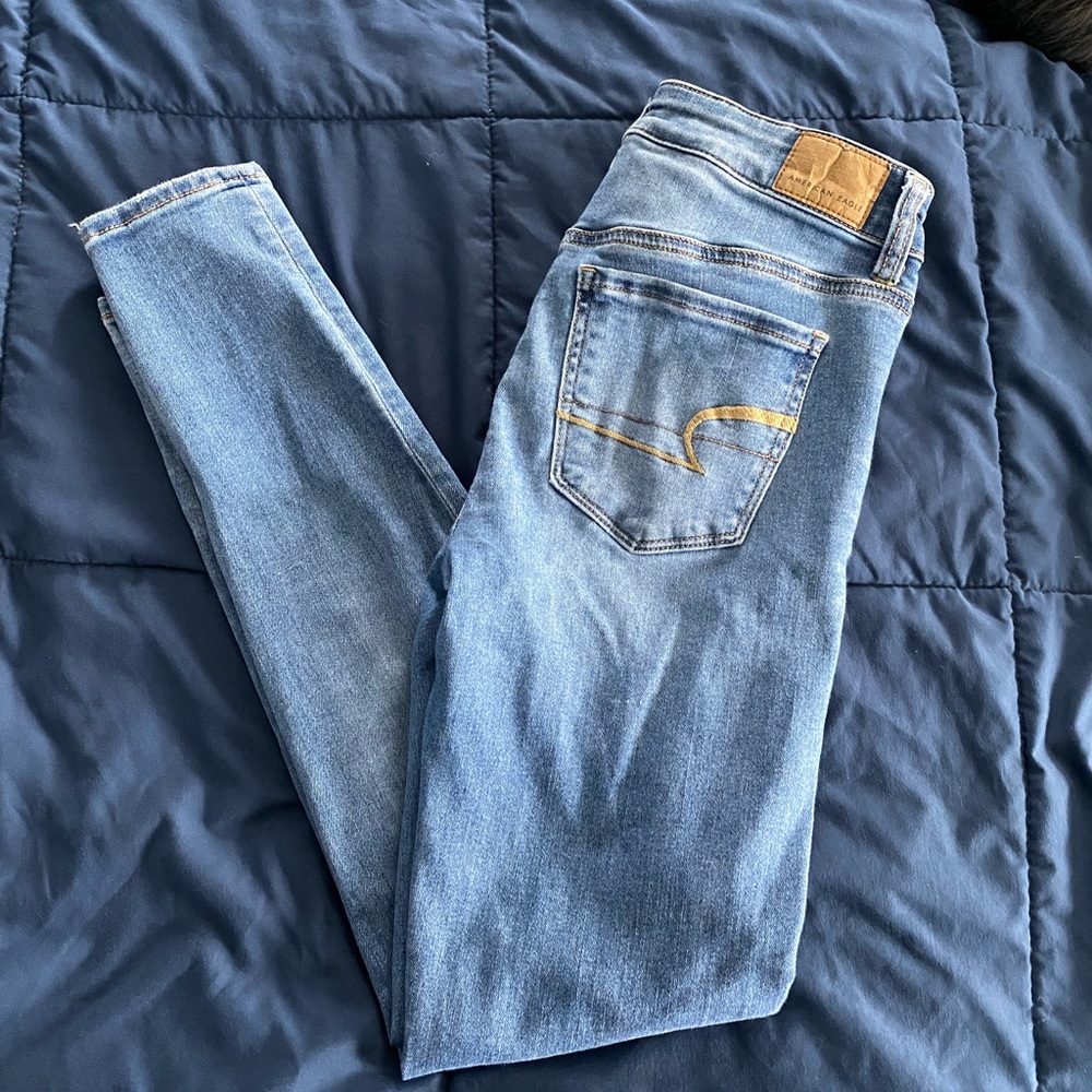 American Eagle High Waist Super Stretch Jeans